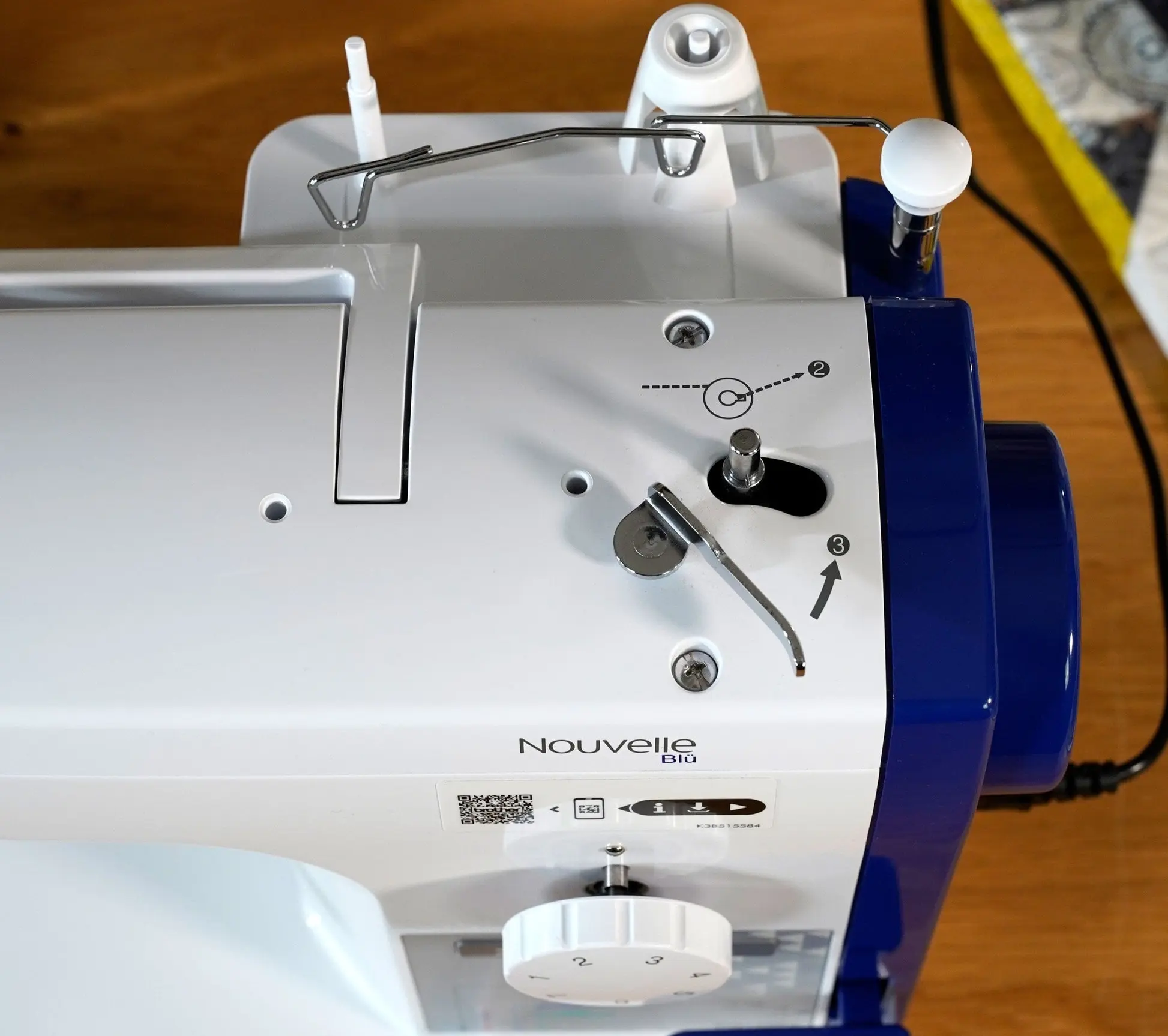 Швейная машина Brother PQ1600S (White) - 12