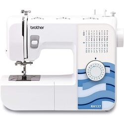 Masina de cusut Brother RH137 (White/Blue)