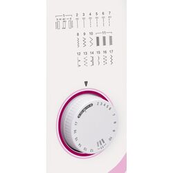 Masina de cusut Brother RL417 (White/Magenta) Thumb
