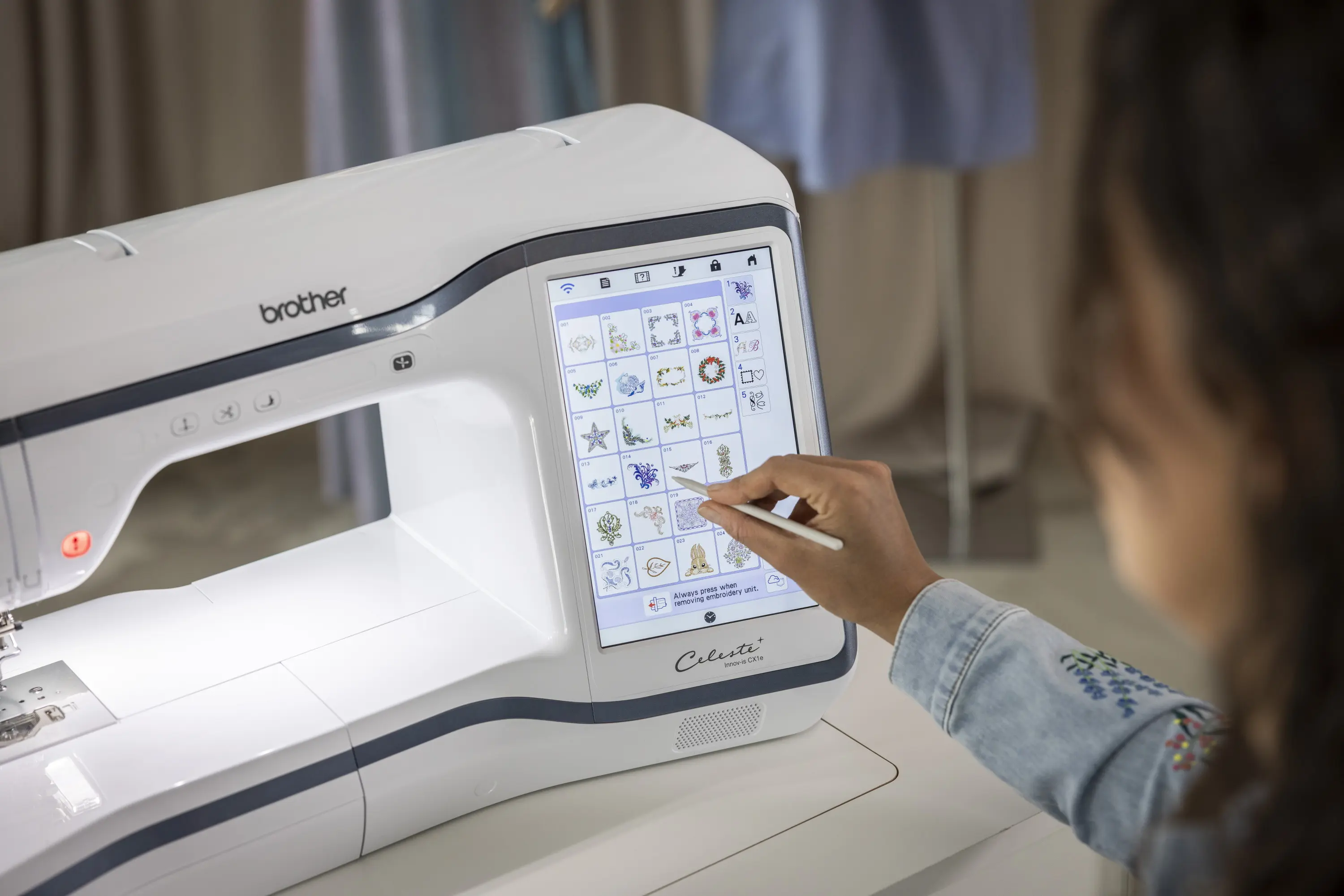 Вышивальная машина Brother Celeste CX1E (White) - 3