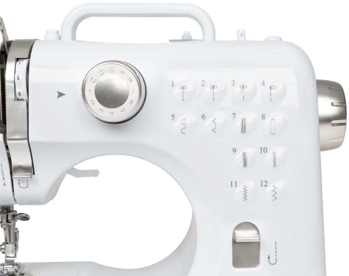 Швейная машина Clatronic NM 3795 (White/Silver)