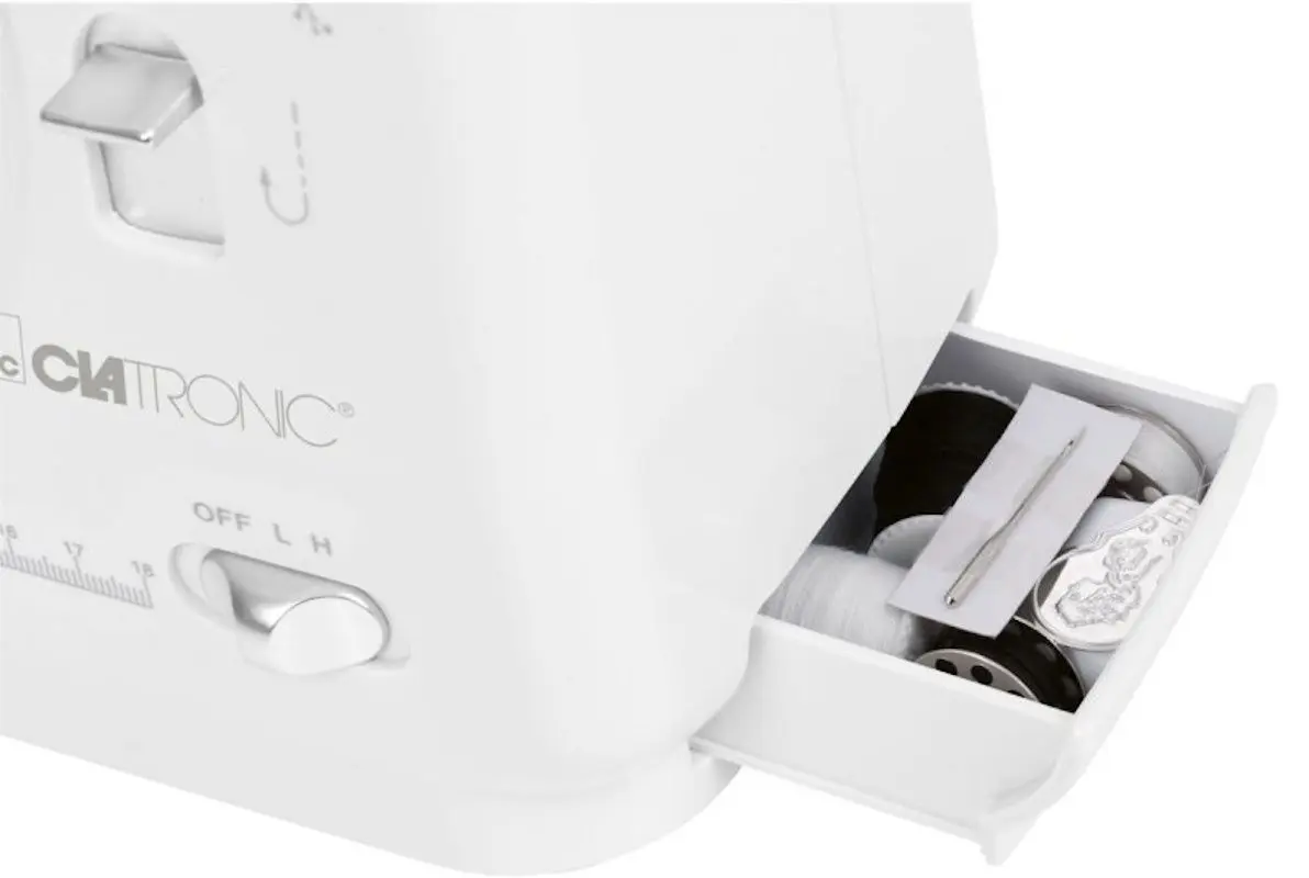 Швейная машина Clatronic NM 3795 (White/Silver)