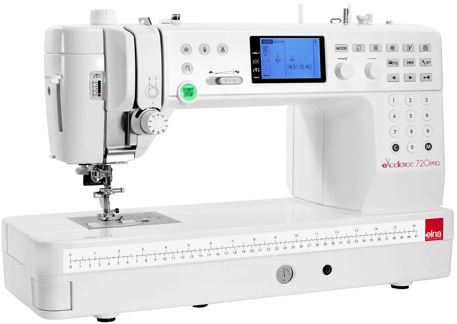 Masina de cusut Elna eXcellence 720PRO (White)