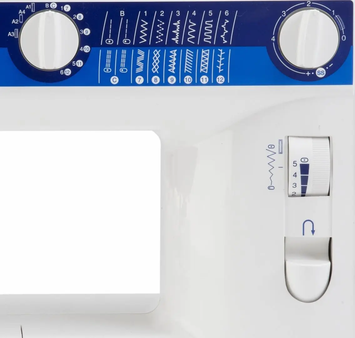 Masina de cusut Elna Explore 220 (White/Blue)