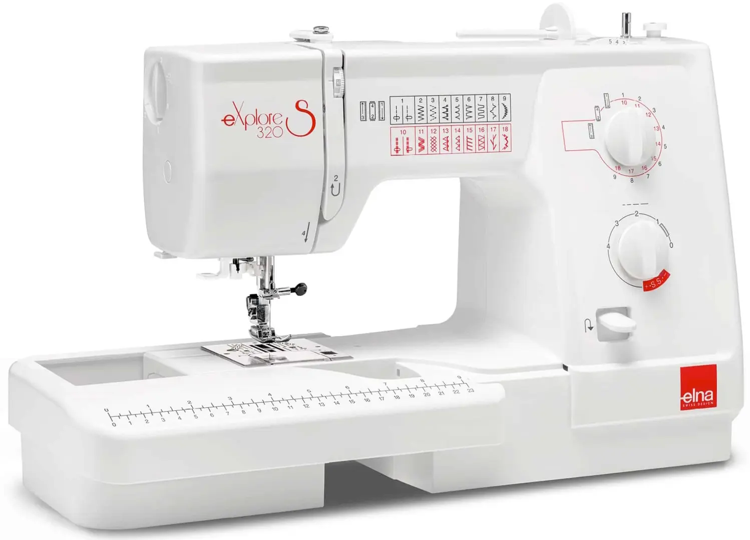 Masina de cusut Elna eXplore 320S (White)