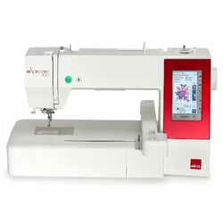 Masina de brodat Elna eXpressive 830 (White/Red)