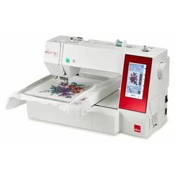 Masina de brodat Elna eXpressive 830 (White/Red) Thumb