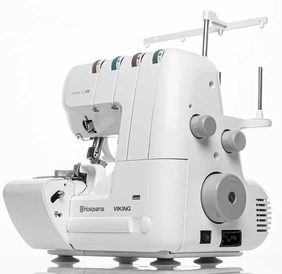 Masina de surfilat Husqvarna Viking Amber S100 (White) - 2