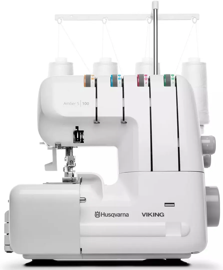 Masina de surfilat Husqvarna Viking Amber S100 (White)