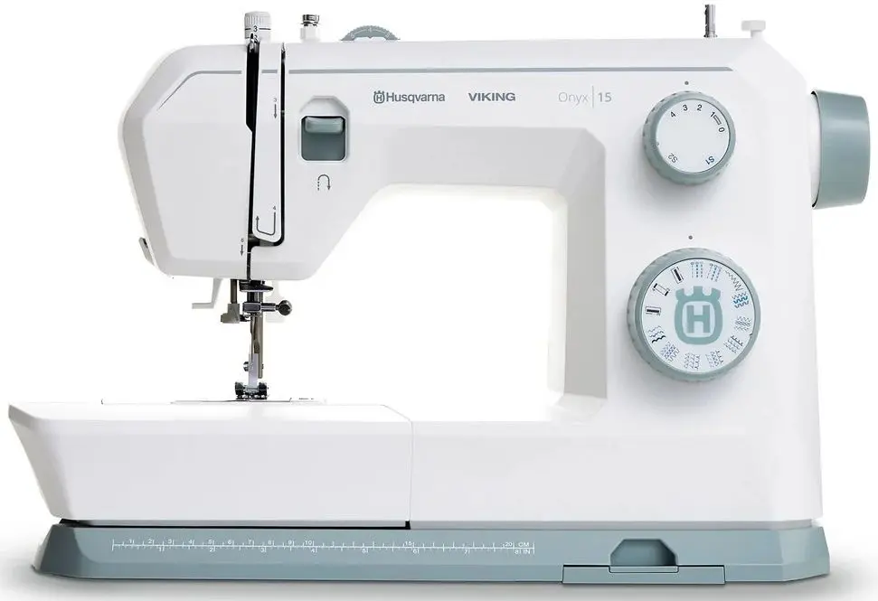 Masina de cusut Husqvarna Onyx 15 (White/Blue)