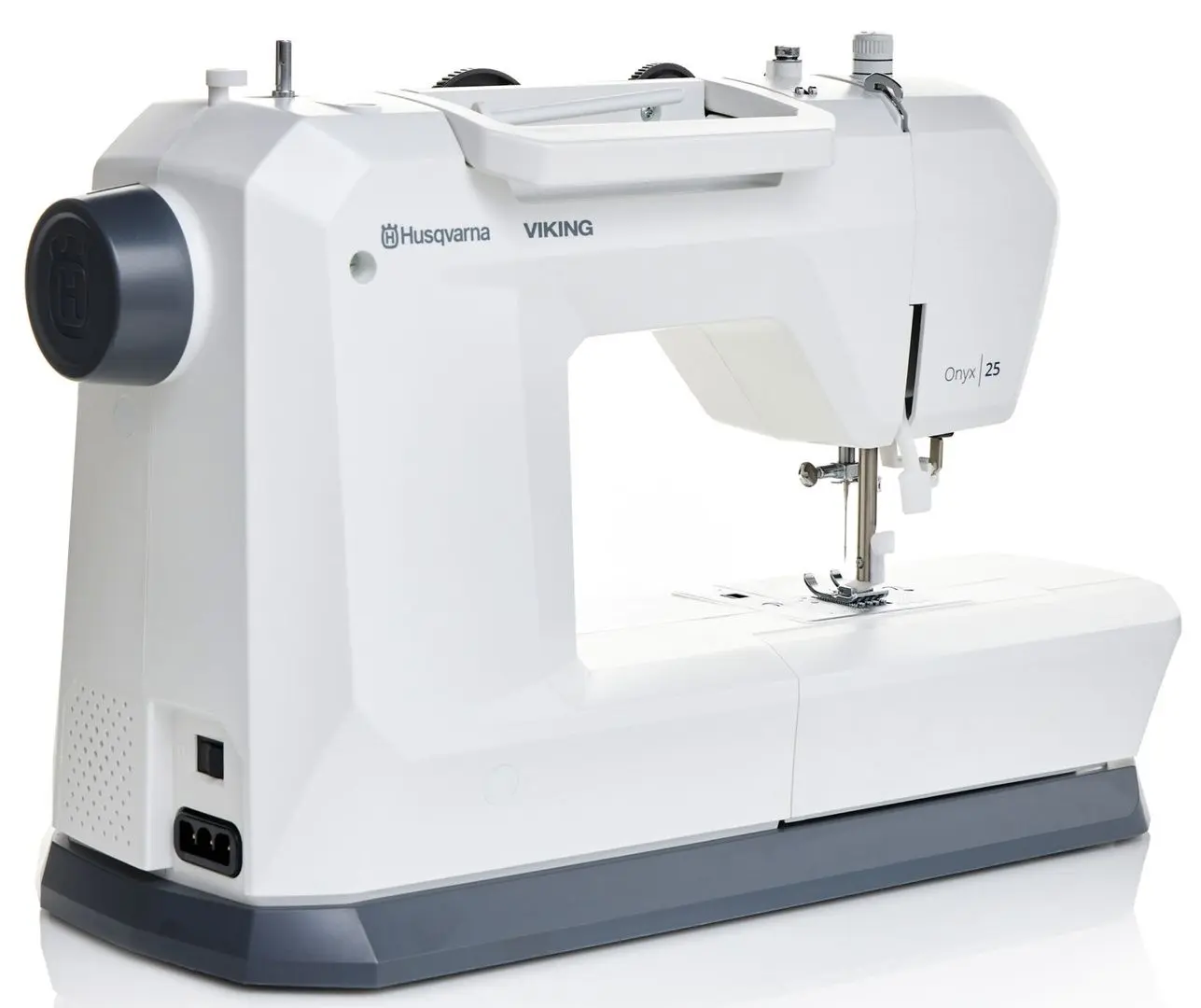 Masina de cusut Husqvarna Viking Onyx25 (White/Grey) - 3