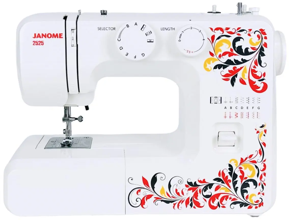 Mașină de cusut Janome 2525 (White)