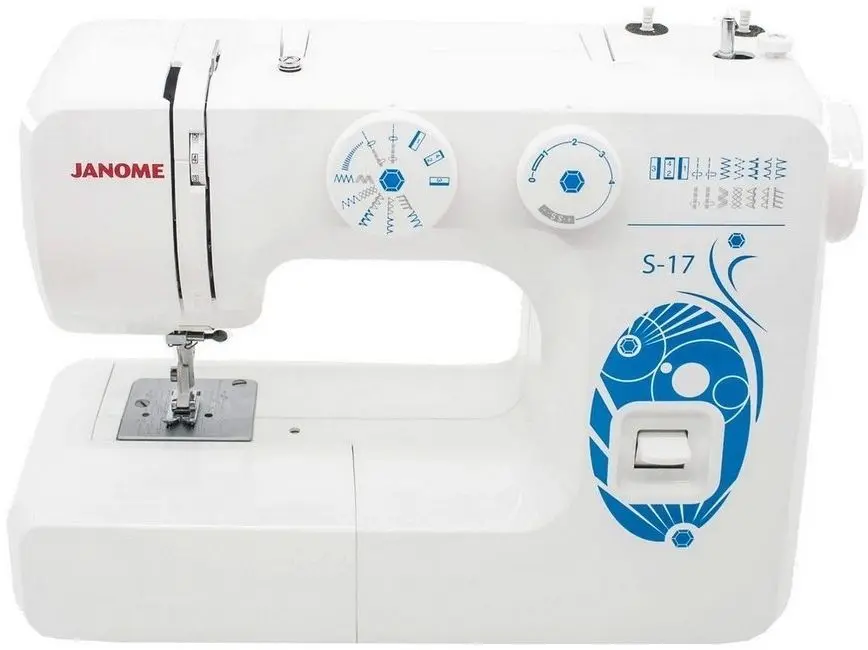 Швейная машина Janome S-17 (White/Blue) - 3