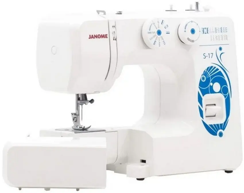 Швейная машина Janome S-17 (White/Blue) - 4