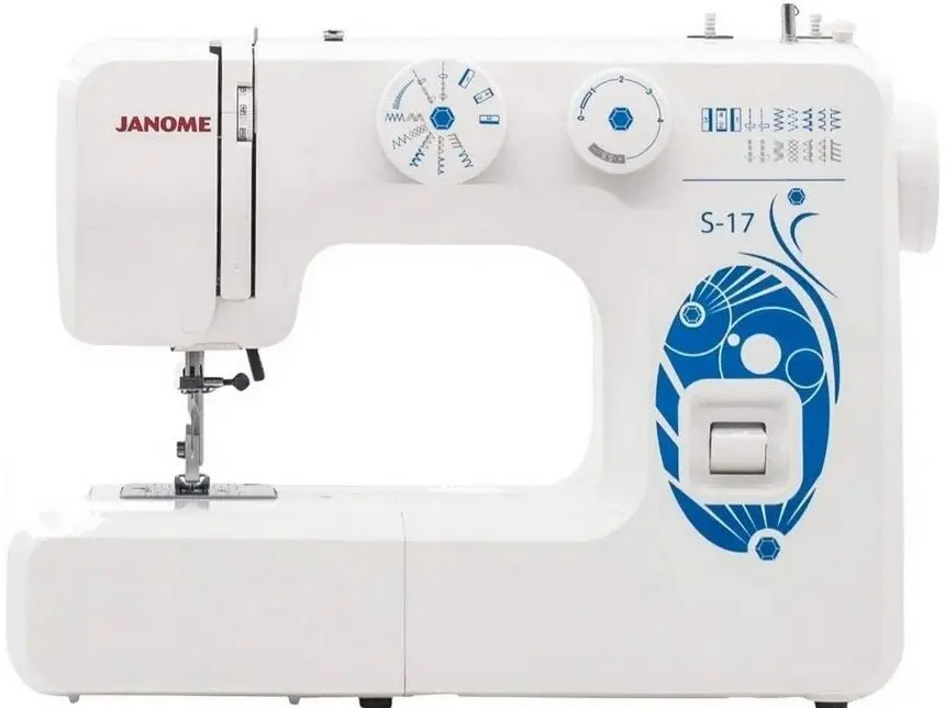 Швейная машина Janome S-17 (White/Blue)