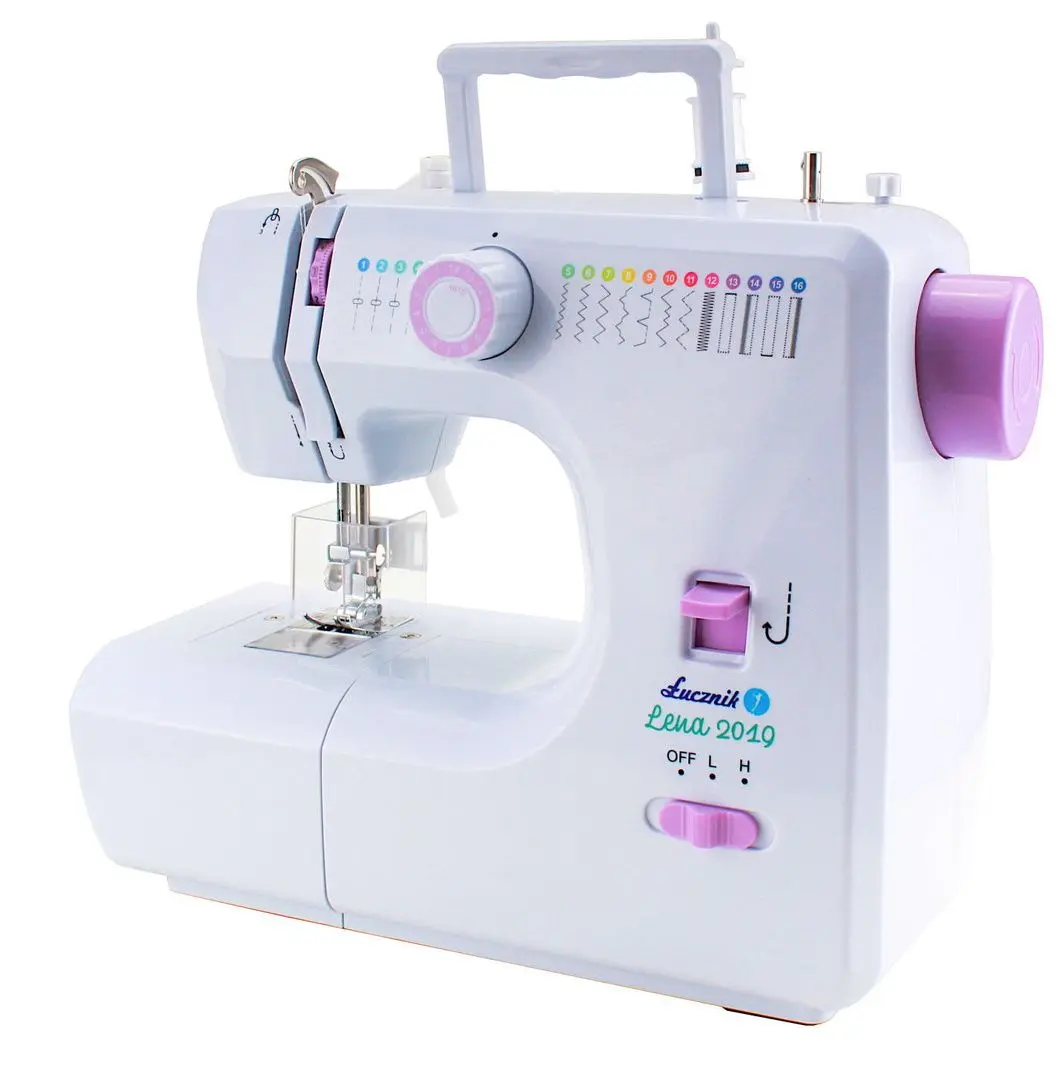 Masina de cusut Lucznik Lena 2019 (White/Pink) - 2