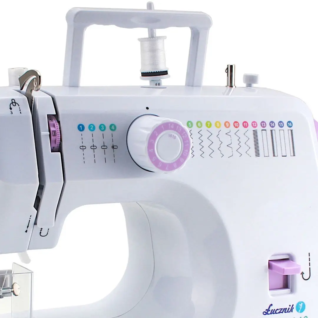 Masina de cusut Lucznik Lena 2019 (White/Pink) - 7