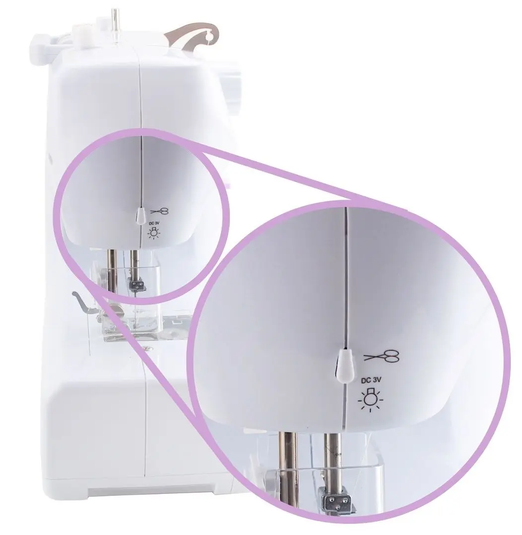 Masina de cusut Lucznik Lena 2019 (White/Pink) - 8