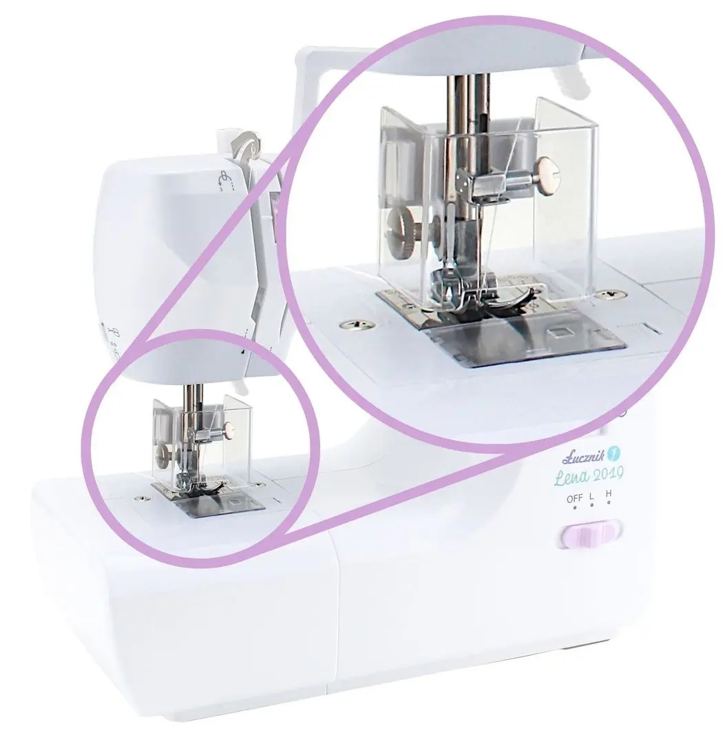 Masina de cusut Lucznik Lena 2019 (White/Pink) - 9