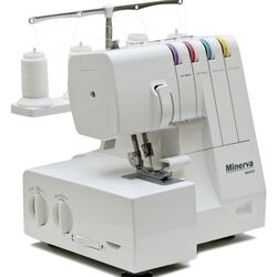 Masina de surfilat Minerva M840DS (White) Thumb