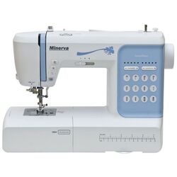 Mașină de cusut Minerva Decor Basic (White/Blue)