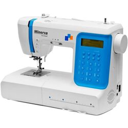Masina de cusut Minerva Decor Expert (White/Blue) Thumb