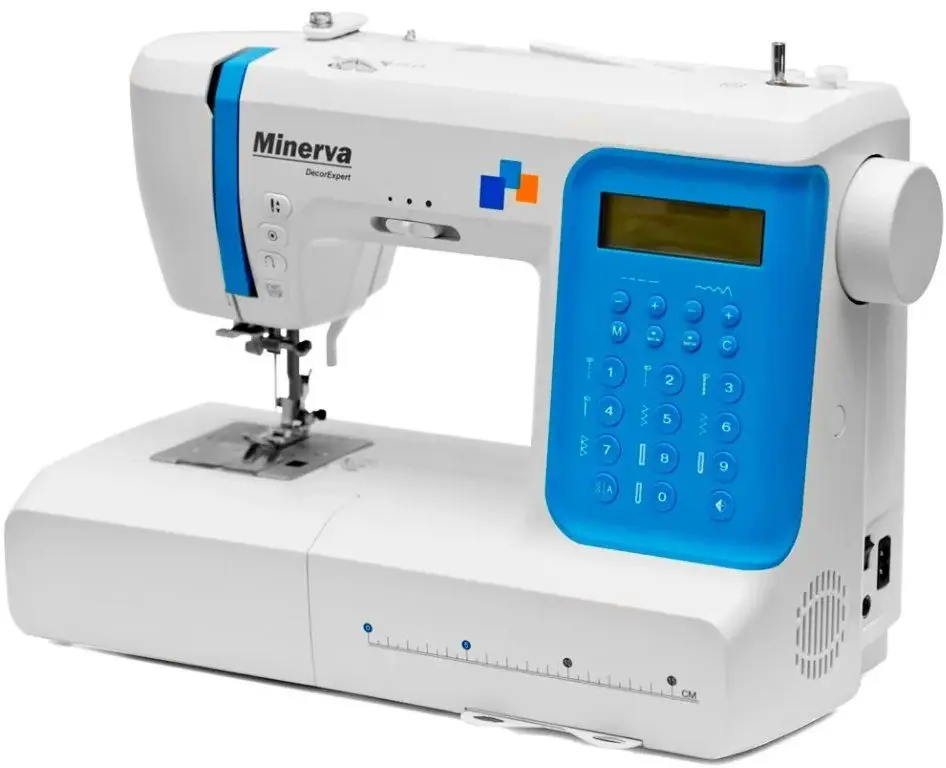 Masina de cusut Minerva Decor Expert (White/Blue) - 2