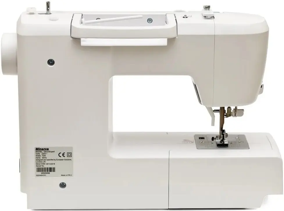 Masina de cusut Minerva Decor Expert (White/Blue) - 3