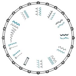 Mașină de cusut Minerva M21K (White) Thumb