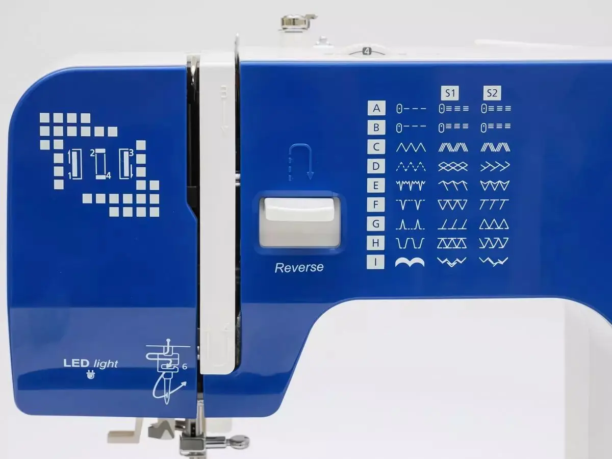 Mașină de cusut Minerva M230 V2.0 (White/Blue) - 3