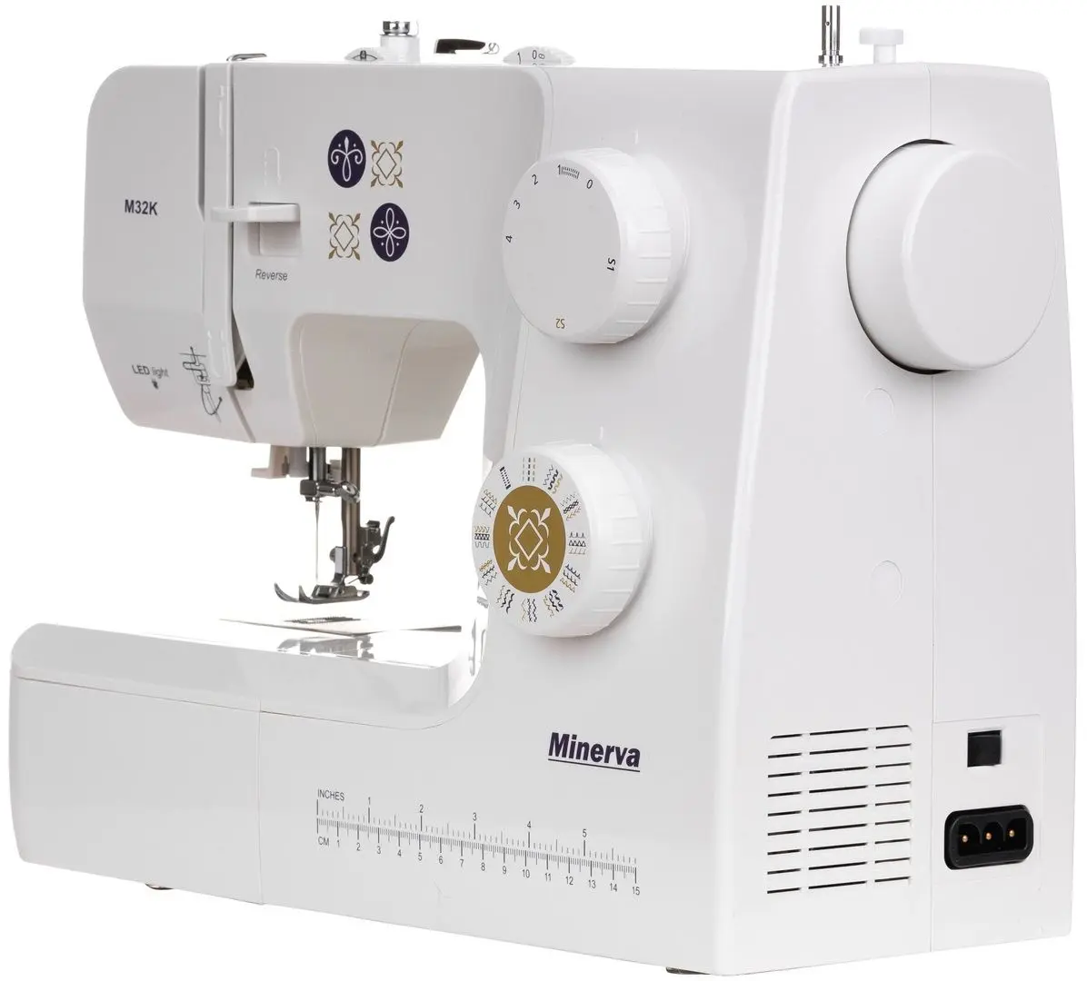 Masina de cusut Minerva M32K (White) - 5