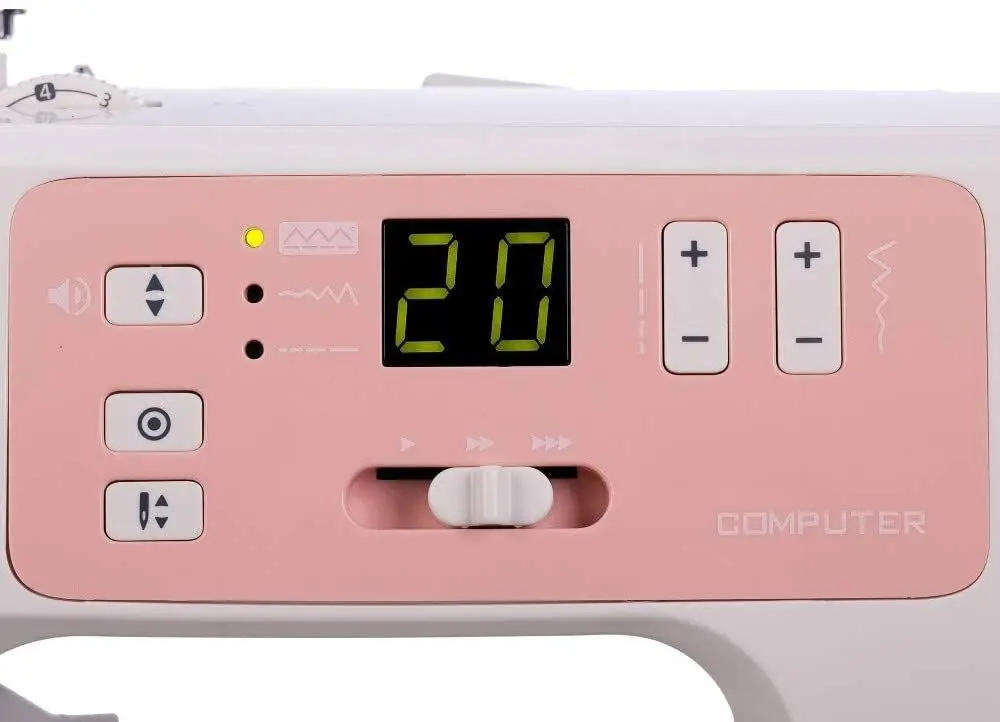 Mașină de cusut Minerva MC110 PRO (White/Pink) - 3