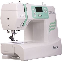 Masina de cusut Minerva MC210 Pro (White/Mint) Thumb
