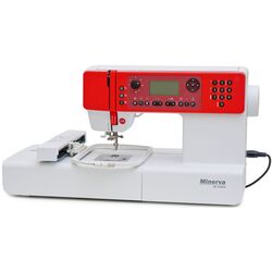 Masina de cusut Minerva MC450ER (White/Red)