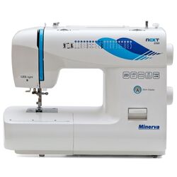 Mașină de cusut Minerva Next 232D (White/Blue)