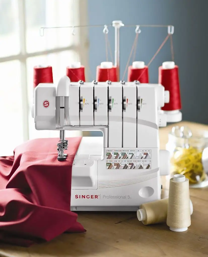 Coverlock Singer Professional 5 14T968DC (White)