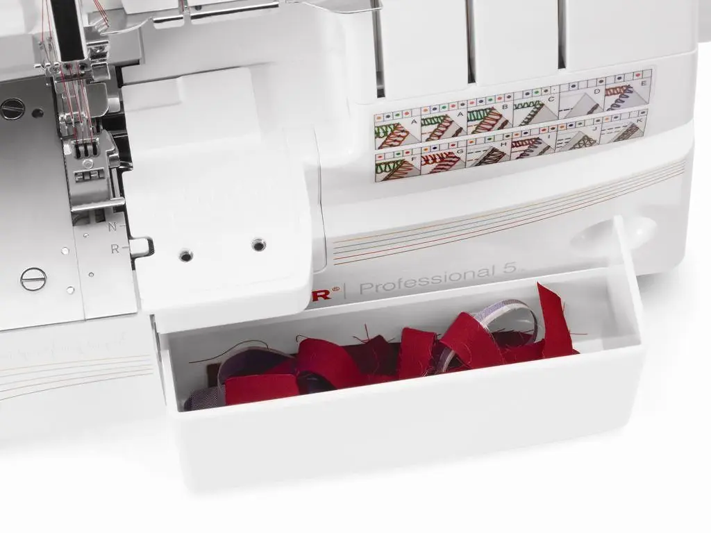 Coverlock Singer Professional 5 14T968DC (White)