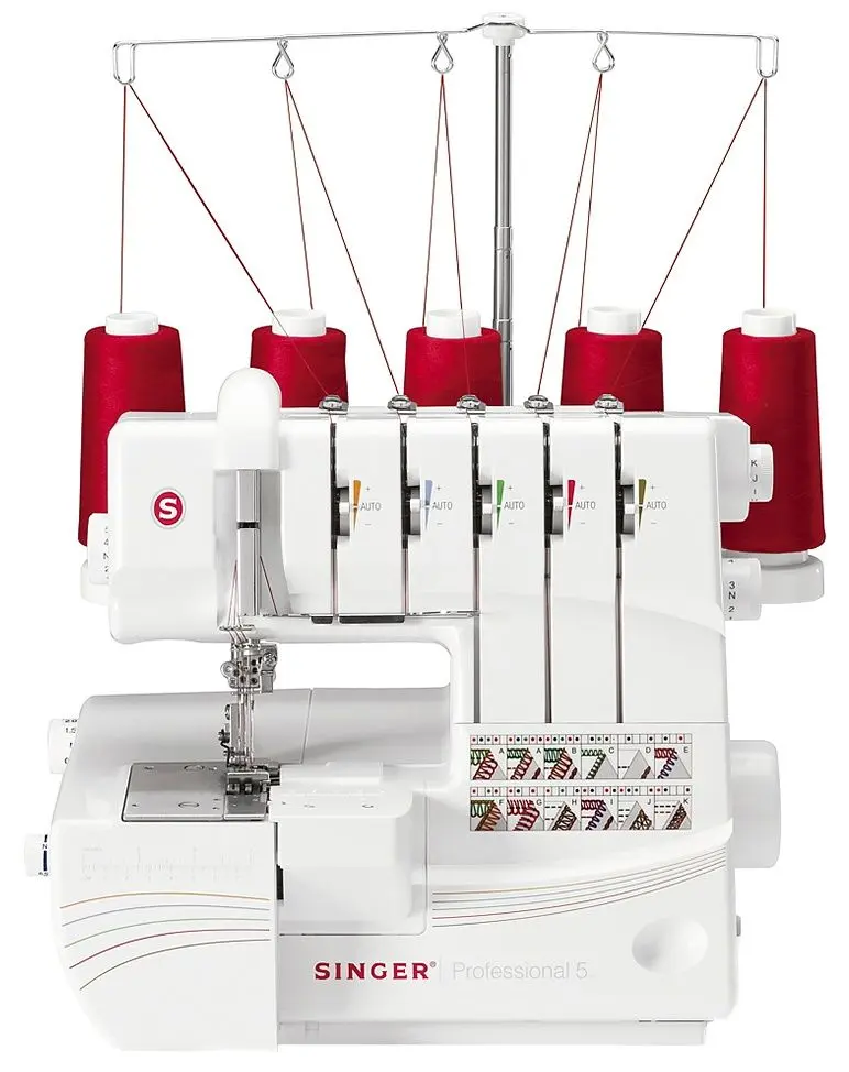 Coverlock Singer Professional 5 14T968DC (White)