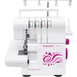 Masina de surfilat Singer T80D (White)