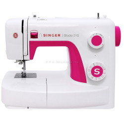 Masina de cusut Singer Studio 21S (White/Pink)