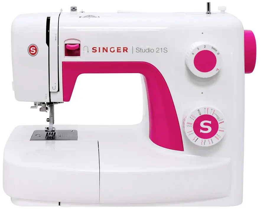 Masina de cusut Singer Studio 21S (White/Pink)
