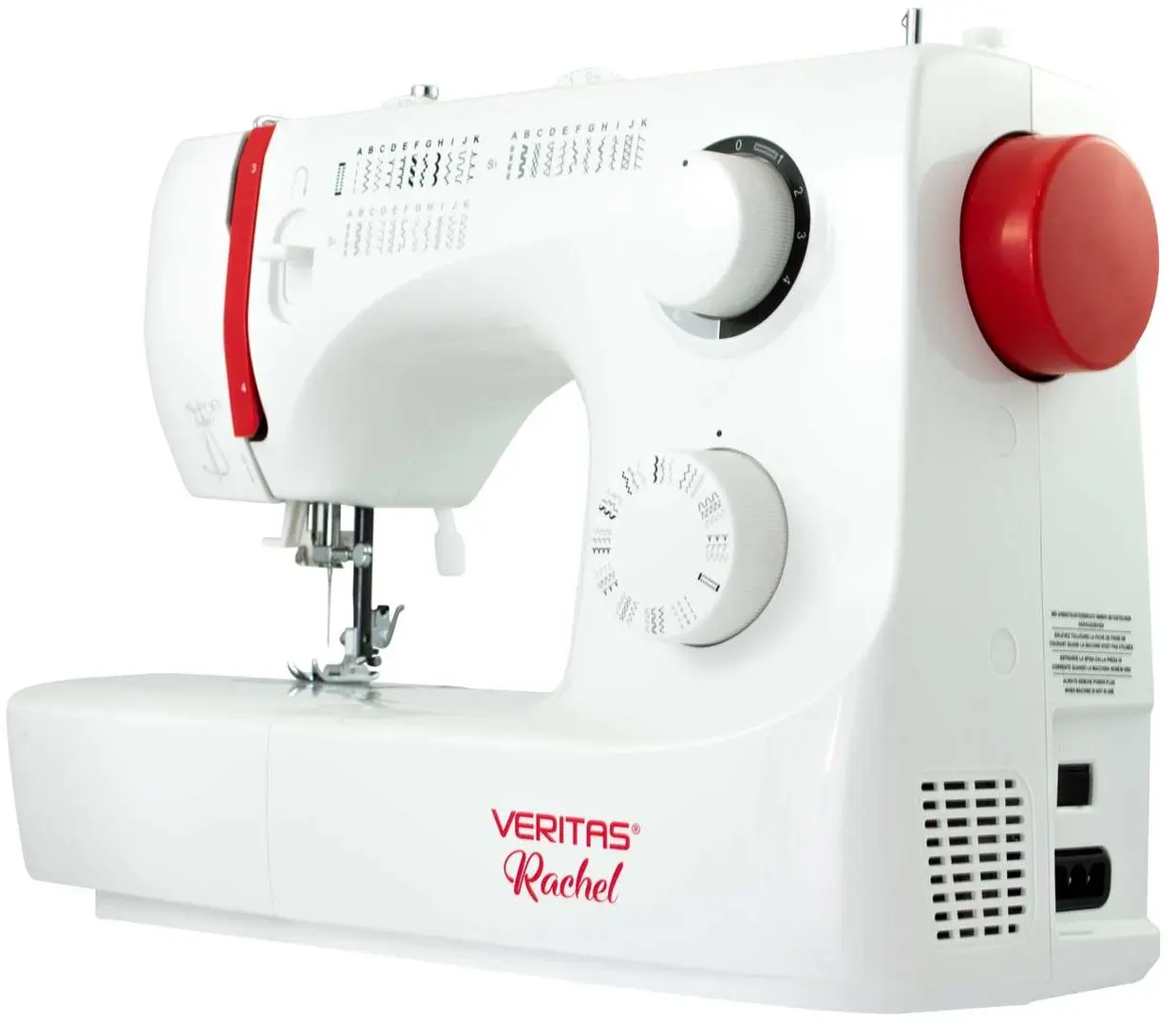 Швейная машина Veritas Rachel (White/Red)
