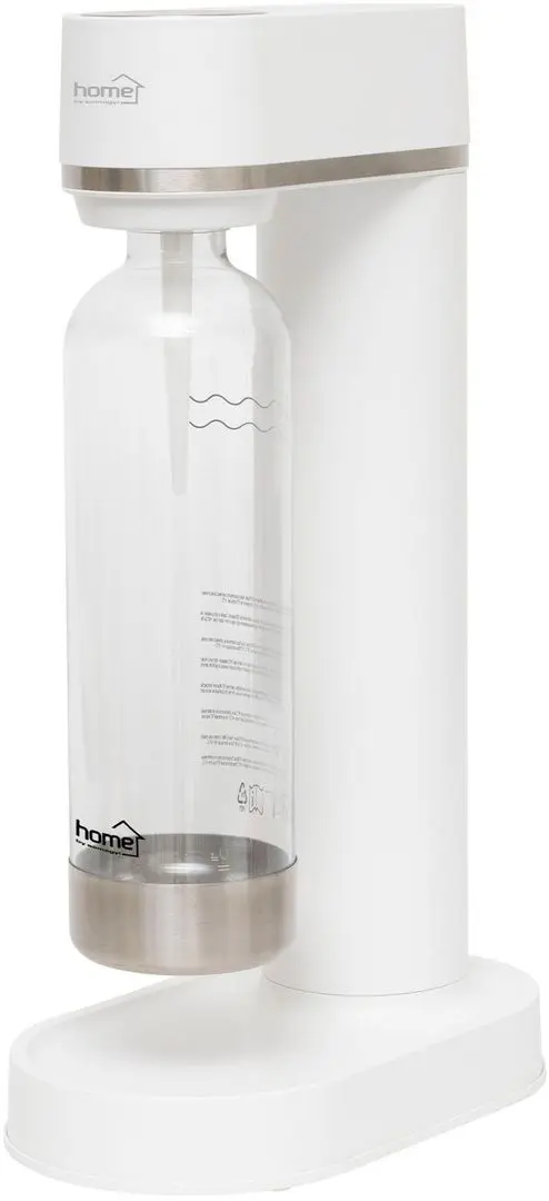 Бутылка для сифона для газирования Home HGSZG1000P (Transparent/Inox)