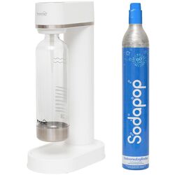 Sifon pentru carbonatare cu patron CO2 Home HGSZG1000 (White/Inox)