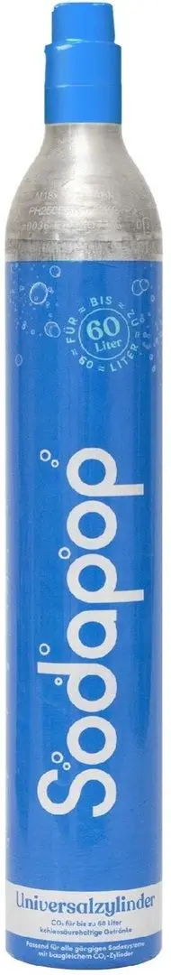 Сифон для газирования с картриджем CO2 Home HGSZG1000 (White/Inox)