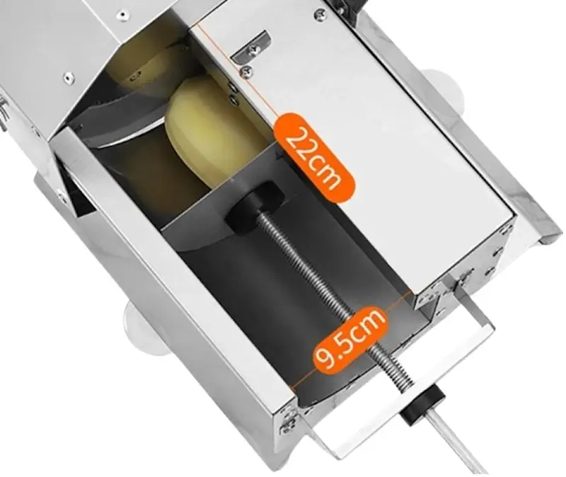 Aparat de feliat de fructe si legume Demetra SL-05S (Inox) - 5