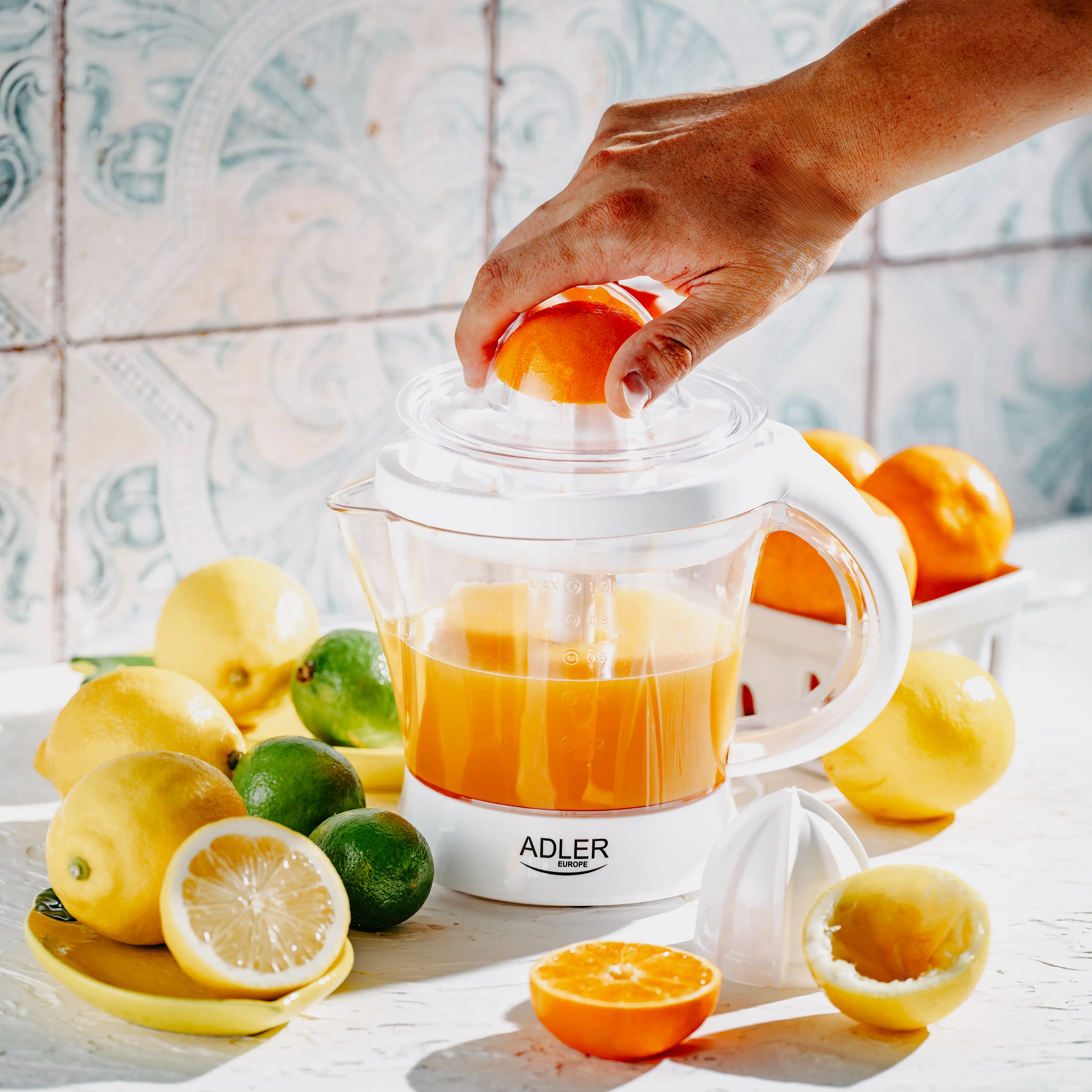 Соковыжималка Adler AD 4014 (White) - 6