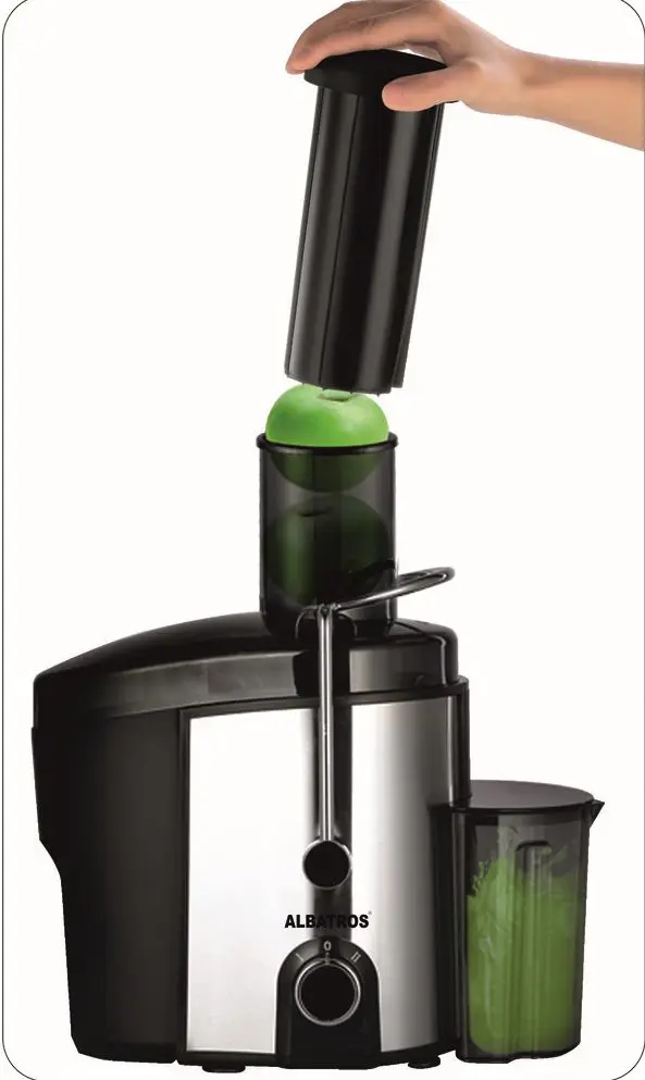 Соковыжималка Albatros Naturemix 1000 (Black/Inox)