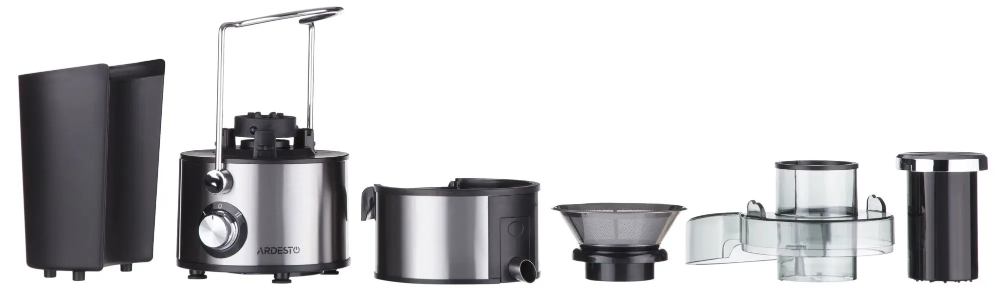 Storcator Ardesto JEG-1000 (Black/Polished Steel) - 11