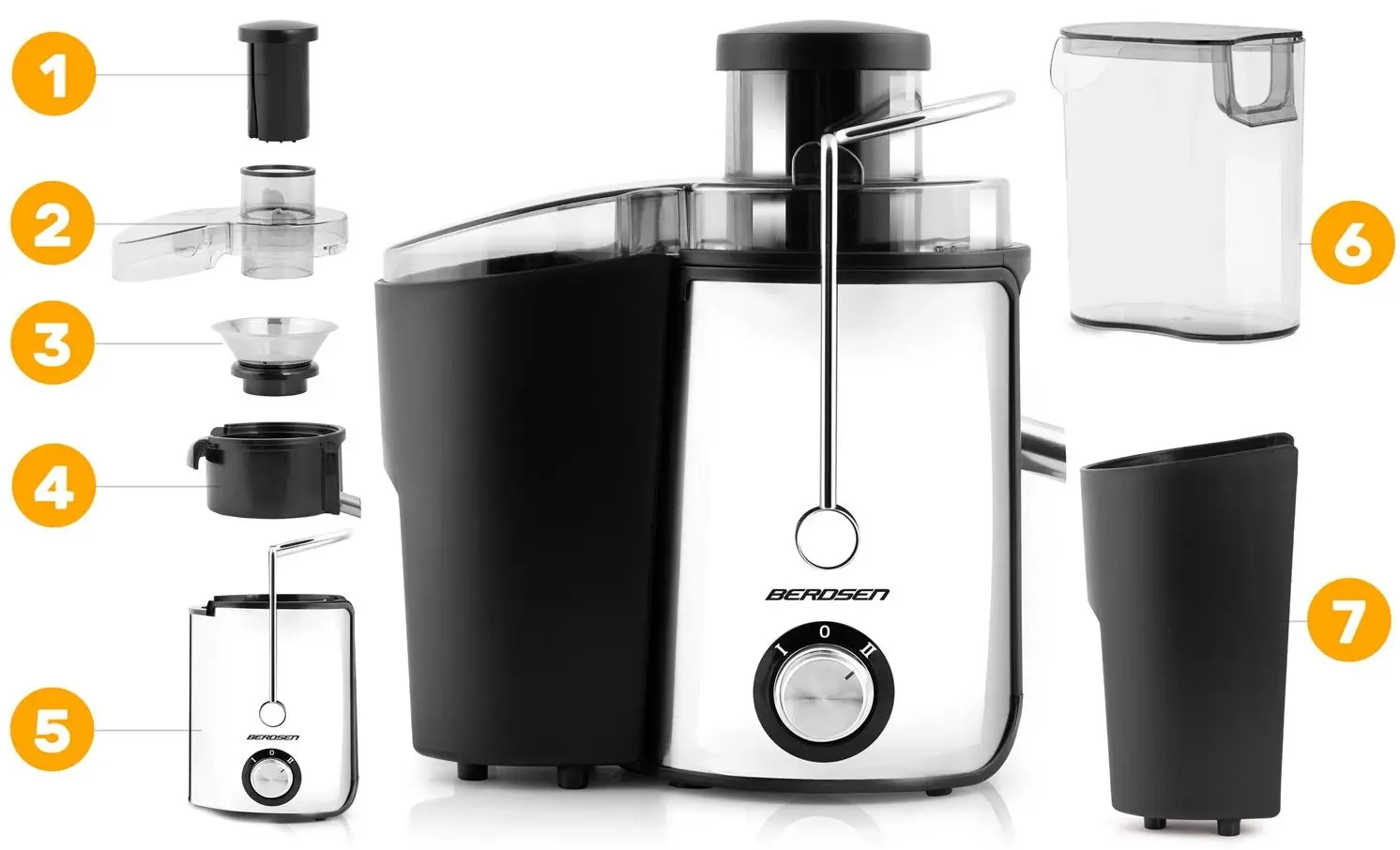 Storcator Berdsen BD-750 (Black/White)